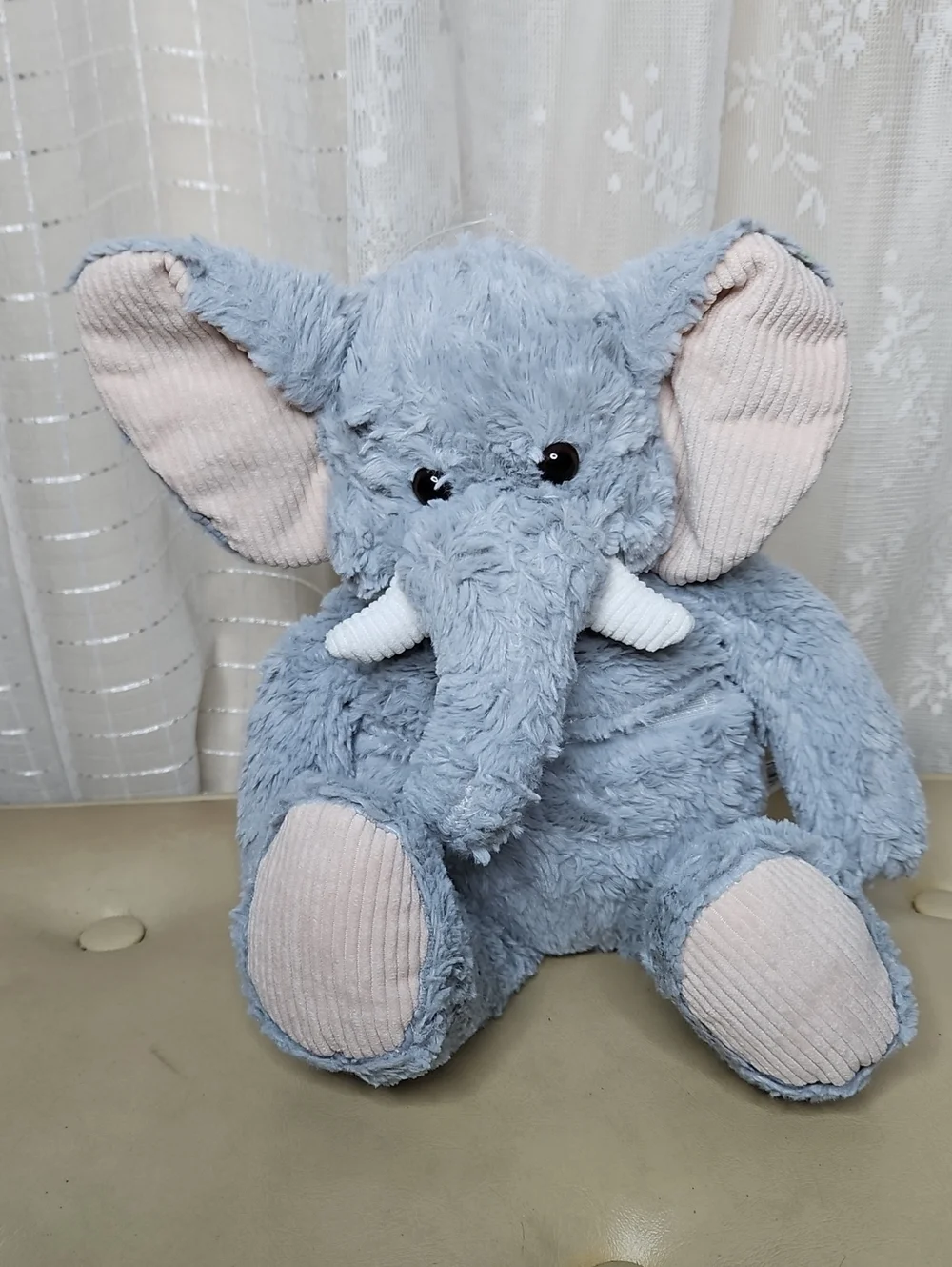 Elephant Plushie Stuffed Animal AROMA HOME SNUGGABLE HOTTIE ELEPHANT